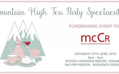 See us at the Mountain High Tea Fundraiser!